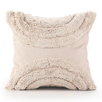 Tufted Cushion Cover in Natural