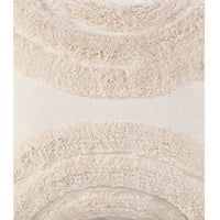 Tufted Cushion Cover White -Sashaaworld