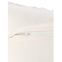 Tufted Cushion Cover White -Sashaaworld