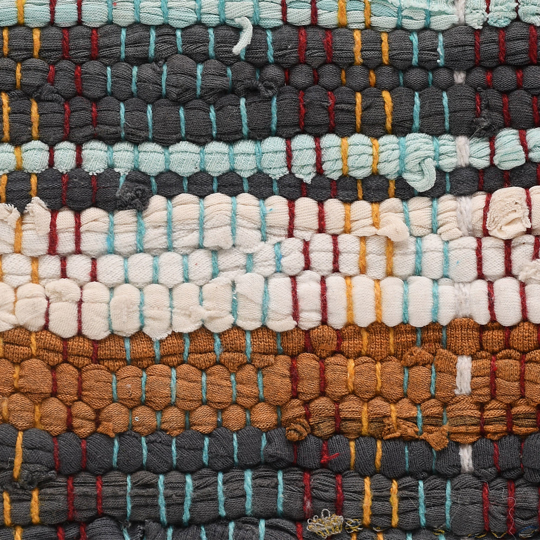Recycled Handmade Chindi Rug- Sashaaworld
