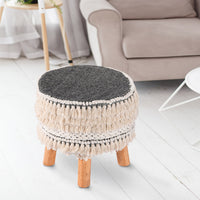 Bohemian Stool in Grey