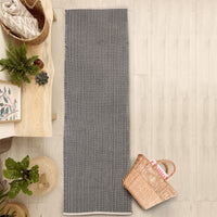 Modern Striped Cotton Runner