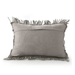 Macramé  Cushion in Grey