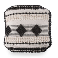 Monochromatic Ottoman Pouf - sashaaworld