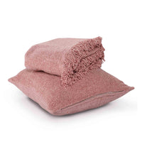 Chenille Cushion Cover- Rose Pink