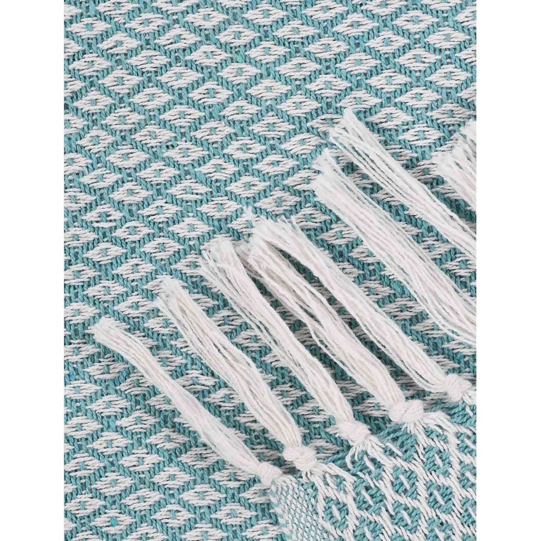 Soft Cotton Bed Throw- sashaaworld