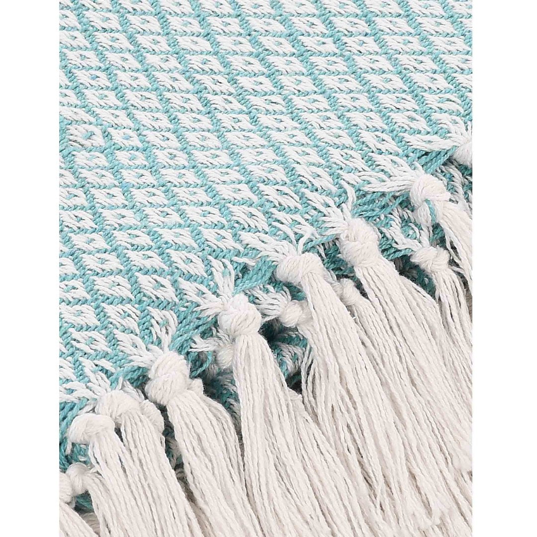 Soft Cotton Bed Throw- sashaaworld