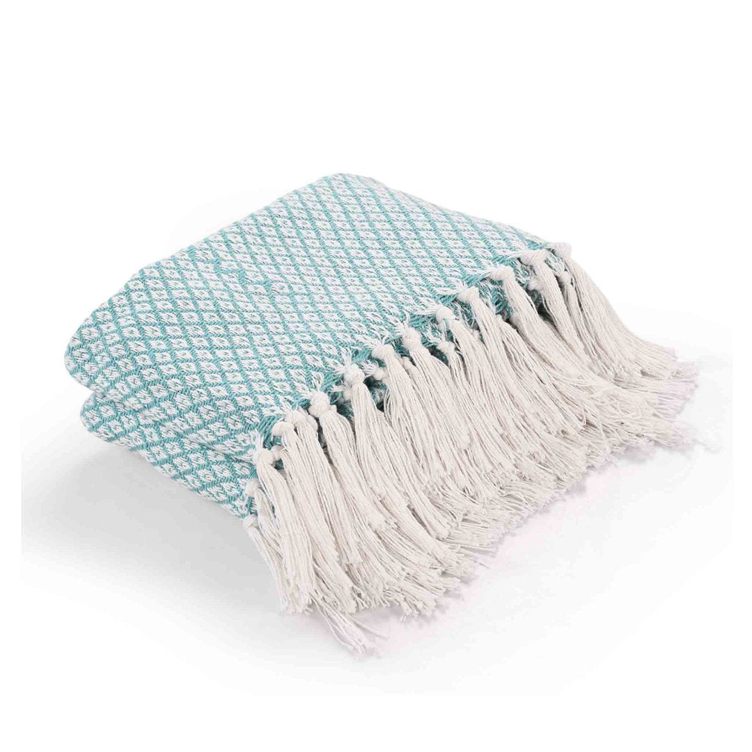 Soft Cotton Bed Throw