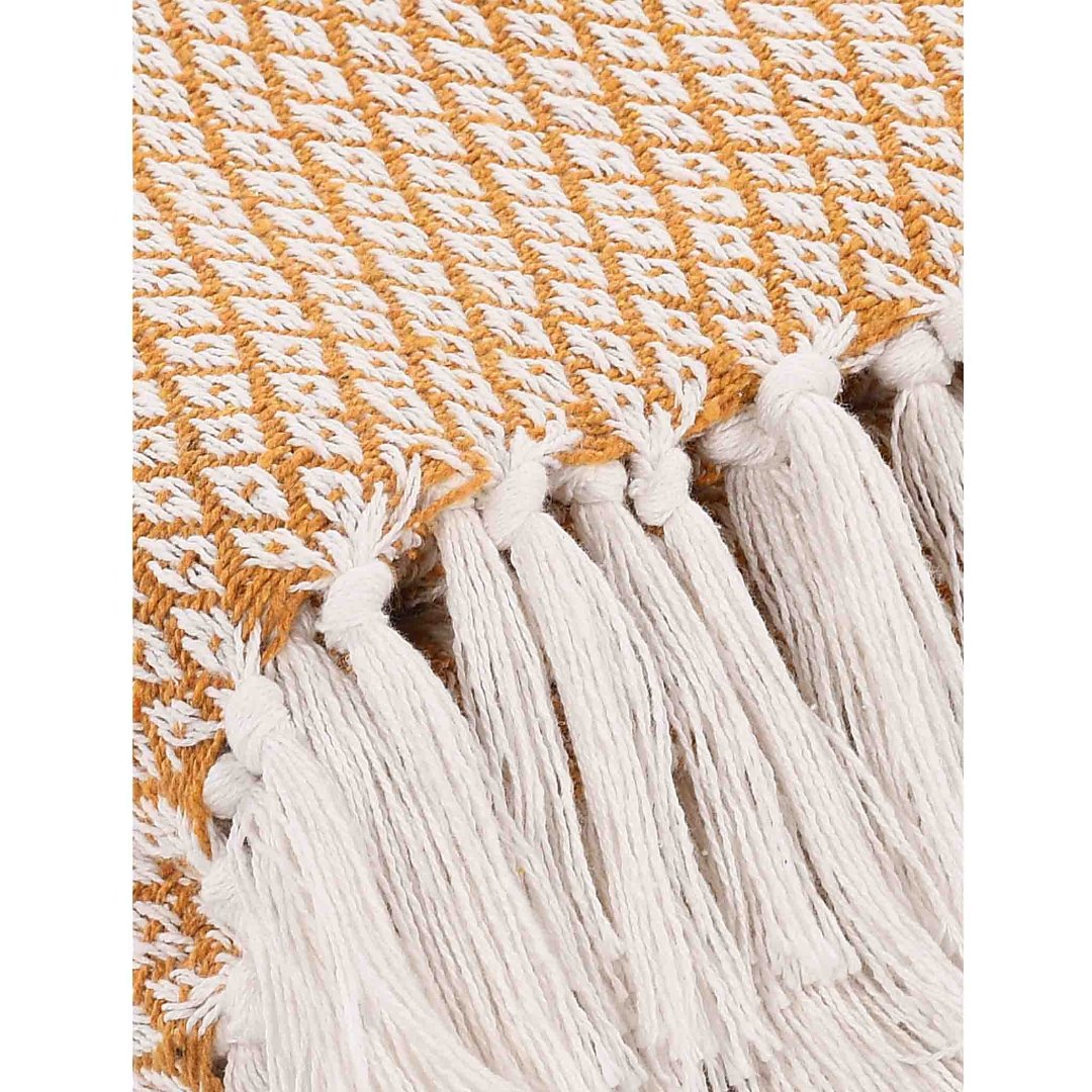 Soft Cotton Bed Throw- sashaaworld