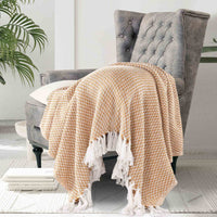 Soft Cotton Bed Throw- sashaaworld