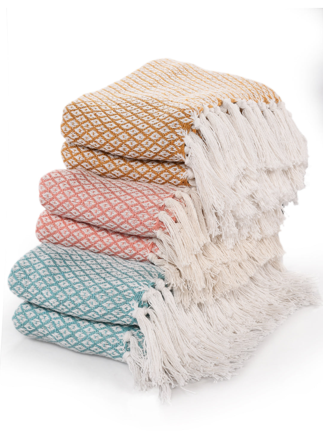 Soft Cotton Bed Throw- sashaaworld